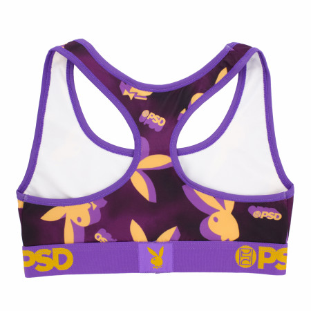 Playboy 3D Logo Tumble PSD Sports Bra